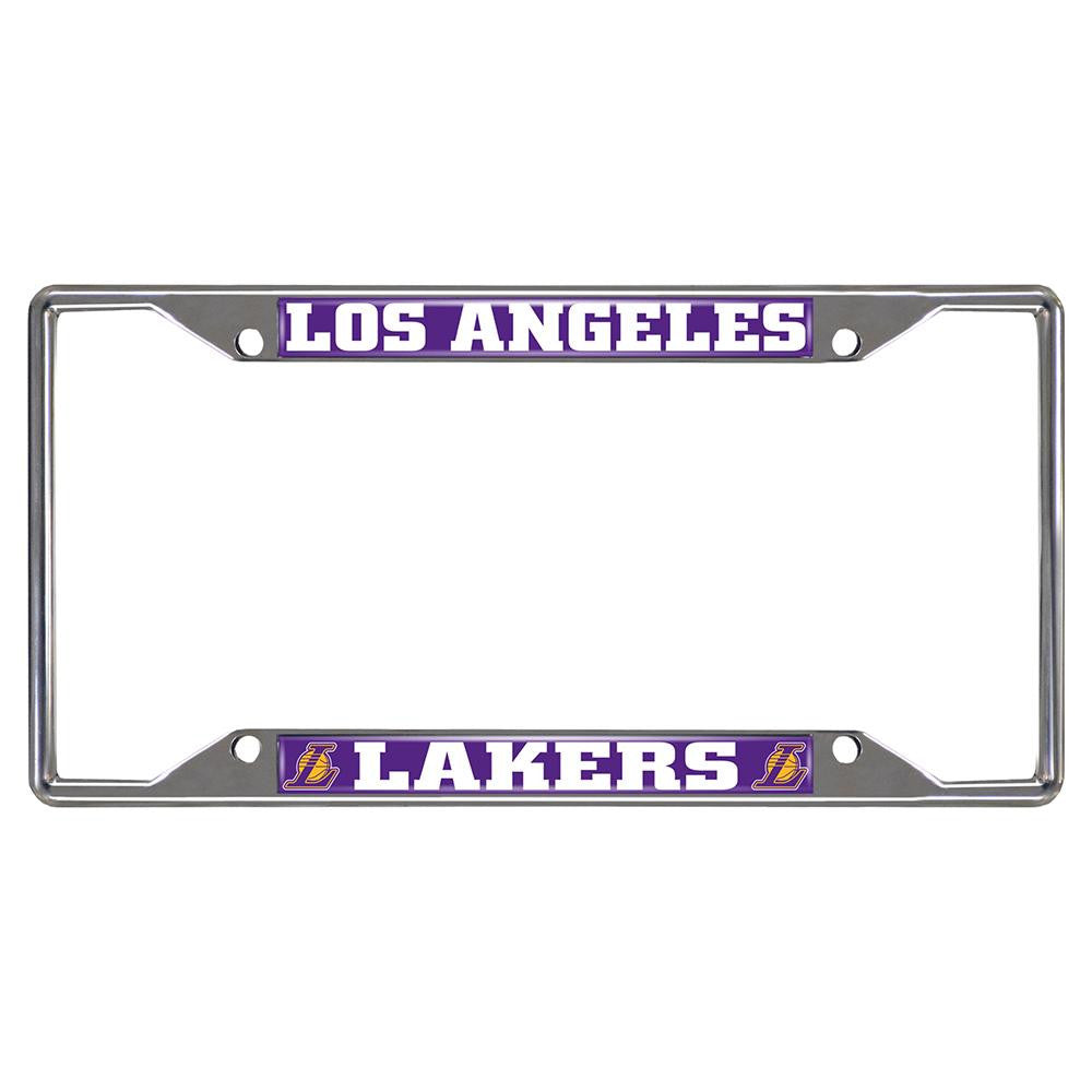 Los Angeles Lakers NBA Chrome License Plate Frame