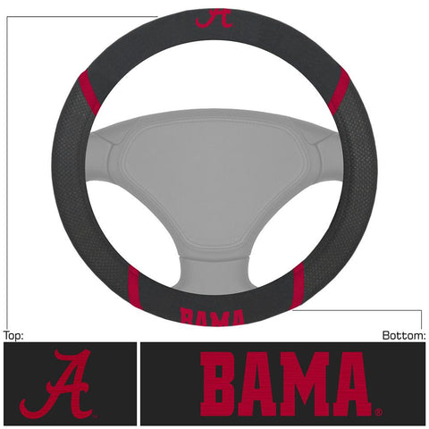 Alabama Crimson Tide Ncaa Polyester Steering Wheel Cover