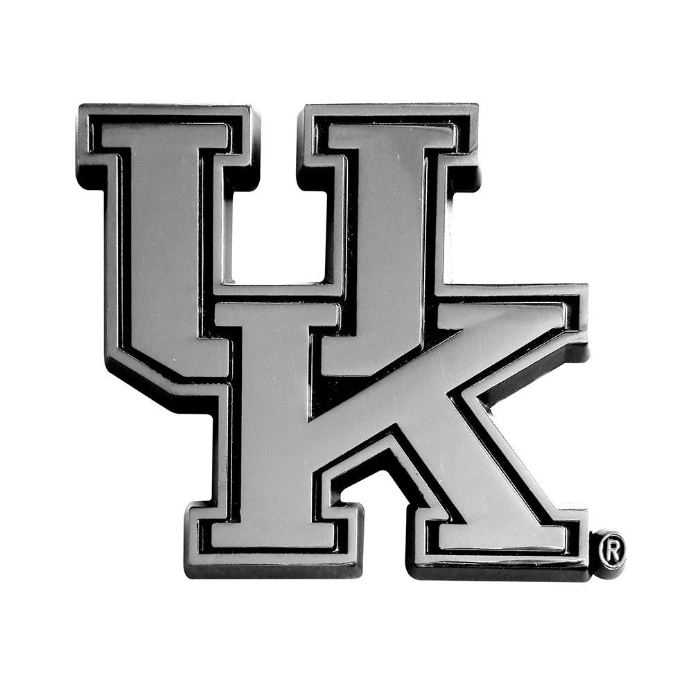 Kentucky Wildcats Ncaa Chrome Car Emblem (2.3in X 3.7in)