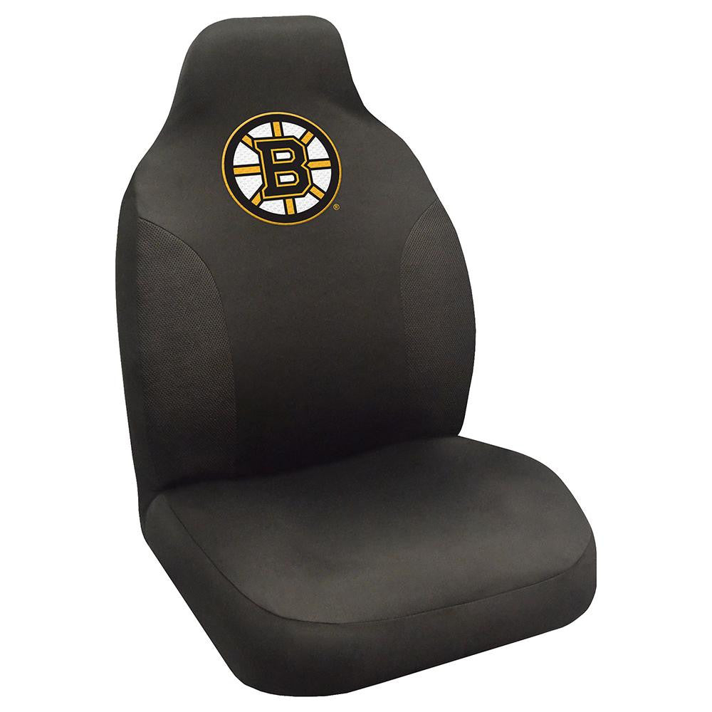 Boston Bruins NHL Polyester Embroidered Seat Cover