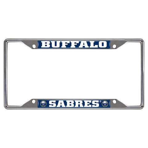 Buffalo Sabres NHL Chrome License Plate Frame