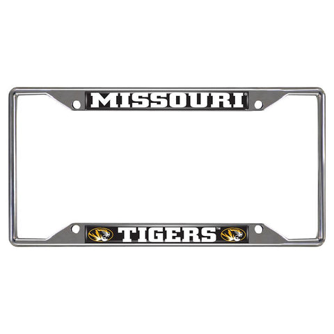 Missouri Tigers Ncaa Chrome License Plate Frame