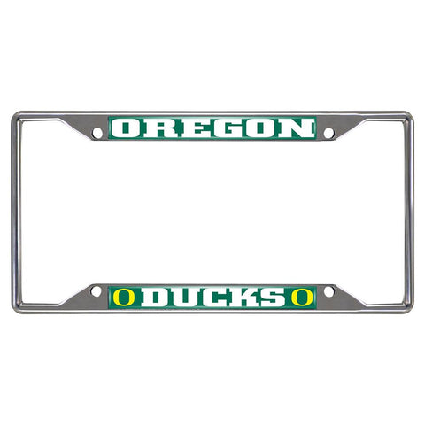 Oregon Ducks Ncaa Chrome License Plate Frame