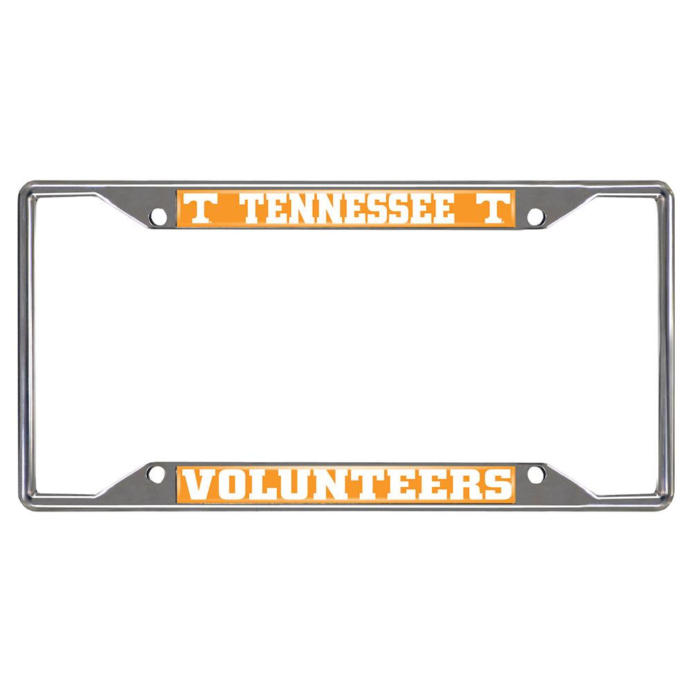 Tennessee Volunteers Ncaa Chrome License Plate Frame