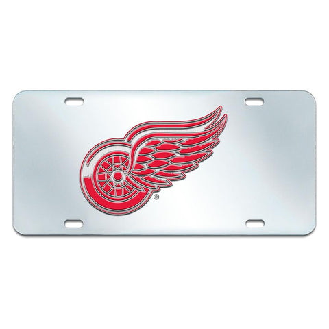 Detroit Red Wings NHL License Plate-Inlaid