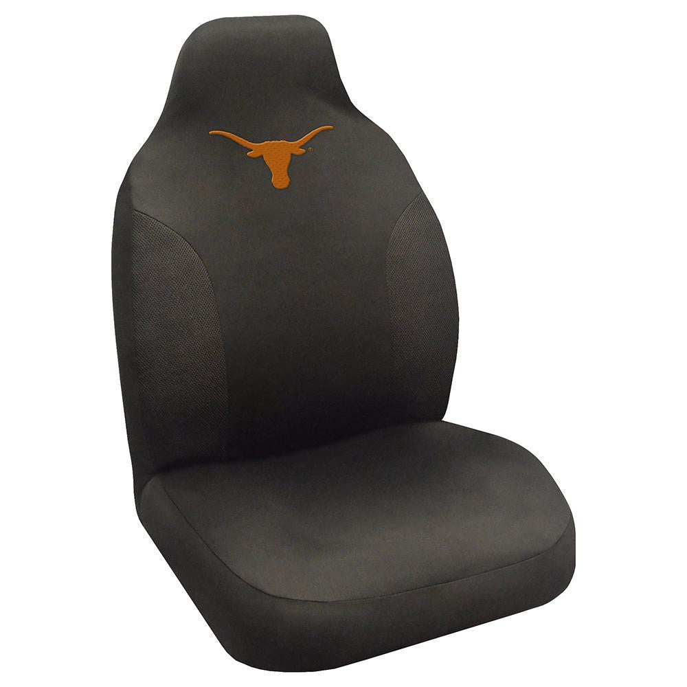 Texas Longhorns Ncaa Polyester Embroidered Seat Cover