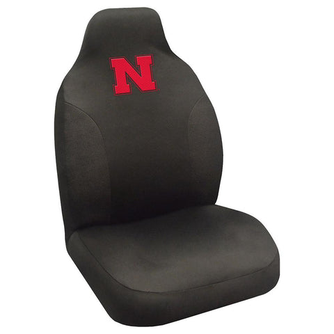 Nebraska Cornhuskers Ncaa Polyester Embroidered Seat Cover