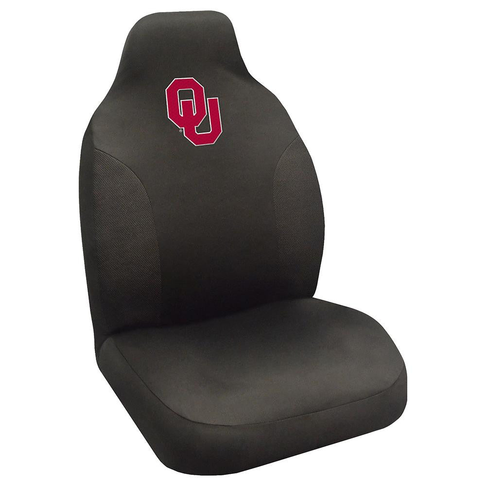 Oklahoma Sooners Ncaa Polyester Embroidered Seat Cover