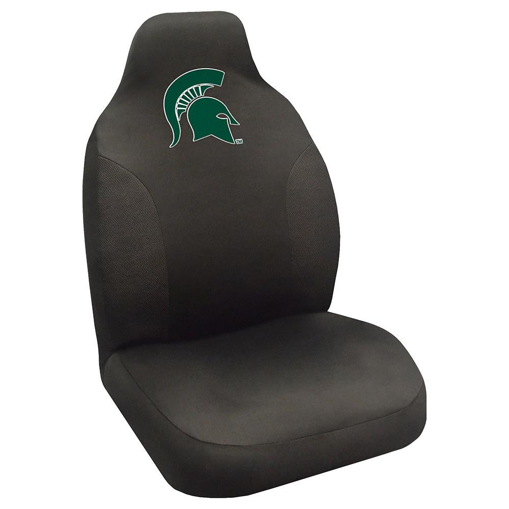 Michigan State Spartans Ncaa Polyester Embroidered Seat Cover