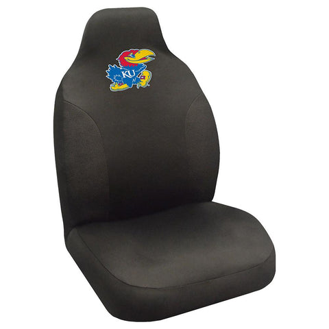 Kansas Jayhawks Ncaa Polyester Embroidered Seat Cover