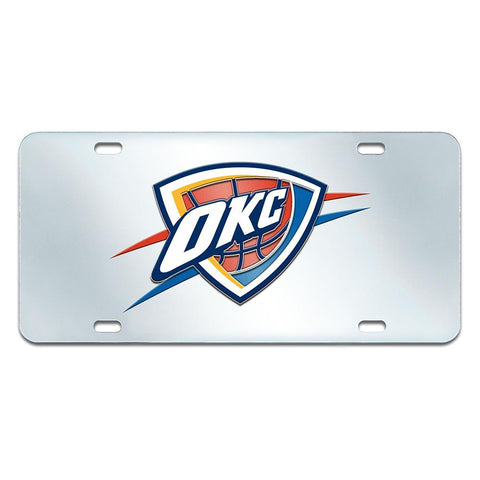 Oklahoma City Thunder NBA License Plate Inlaid