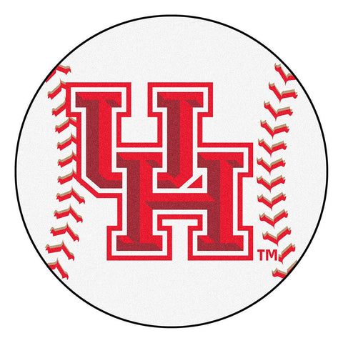 Houston Cougars Ncaa "baseball" Round Floor Mat (29")