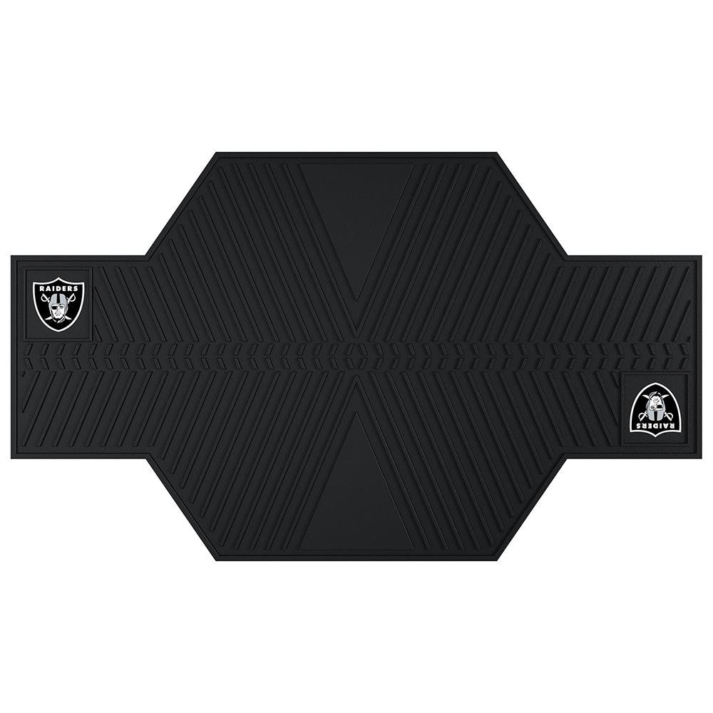 Oakland Raiders NFL Motorcycle Mat (82.5in L x 42in W)