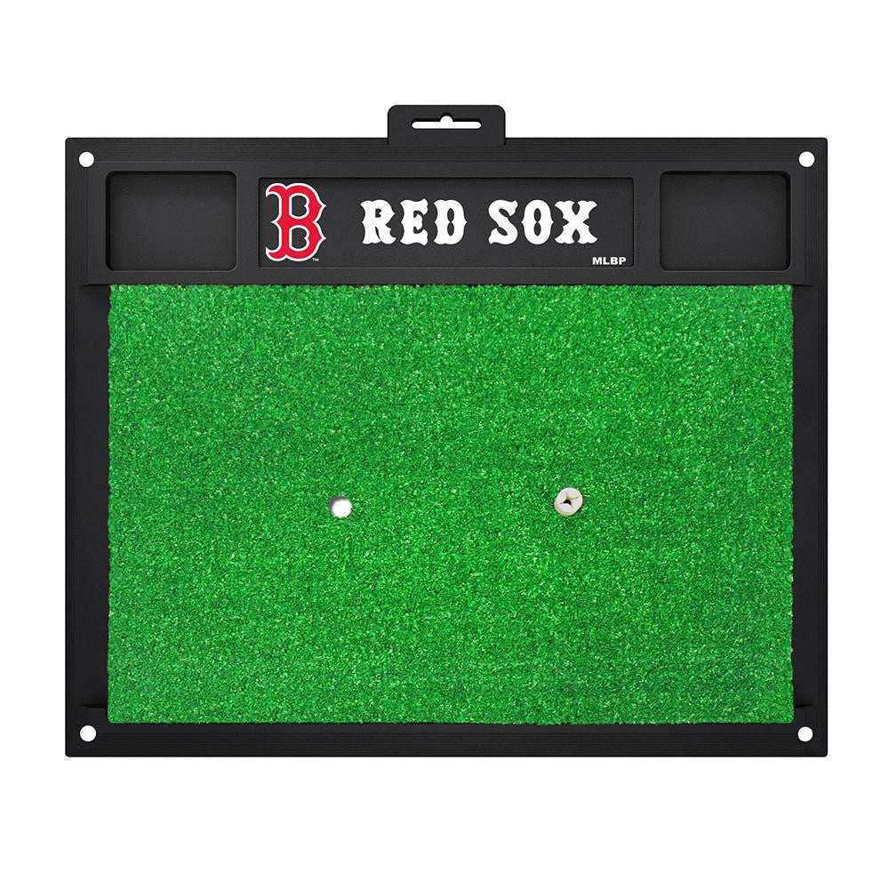 Boston Red Sox MLB Golf Hitting Mat (20in L x 17in W)