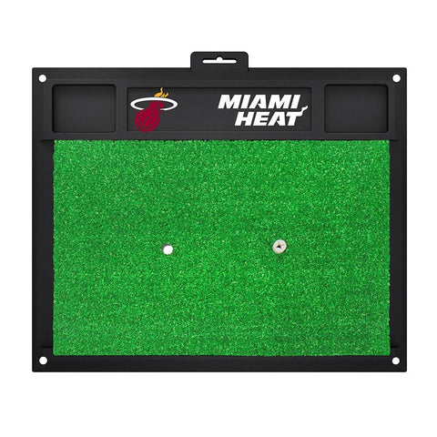 Miami Heat NBA Golf Hitting Mat (20in L x 17in W)