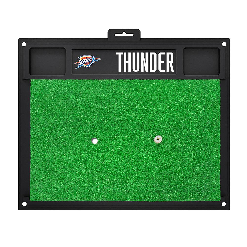 Oklahoma City Thunder NBA Golf Hitting Mat (20in L x 17in W)