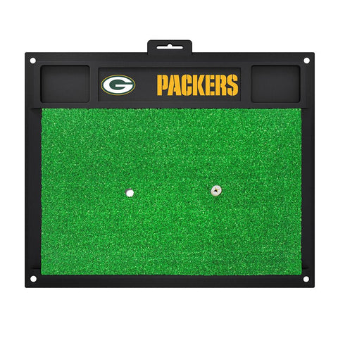 Green Bay Packers NFL Golf Hitting Mat (20in L x 17in W)