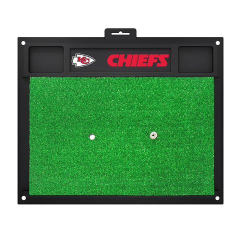 Kansas City Chiefs NFL Golf Hitting Mat (20in L x 17in W)