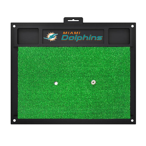 Miami Dolphins NFL Golf Hitting Mat (20in L x 17in W)