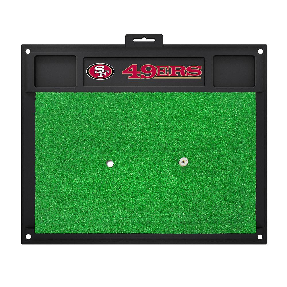 San Francisco 49ers NFL Golf Hitting Mat (20in L x 17in W)