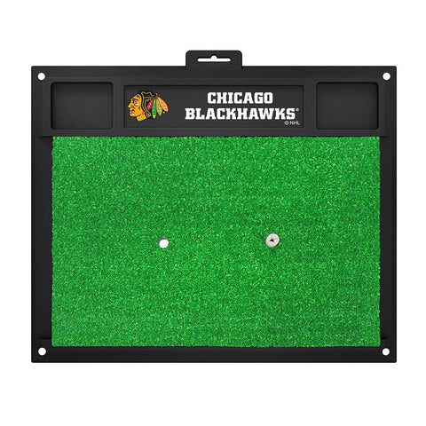 Chicago Blackhawks NHL Golf Hitting Mat (20in L x 17in W)