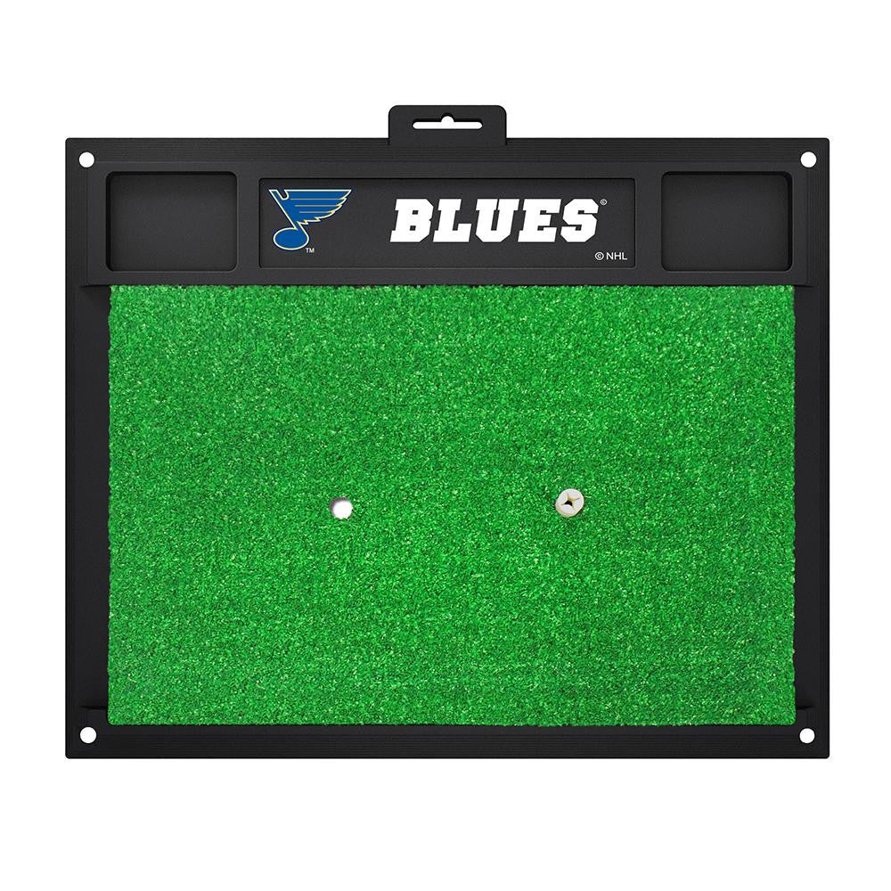 St. Louis Blues NHL Golf Hitting Mat (20in L x 17in W)