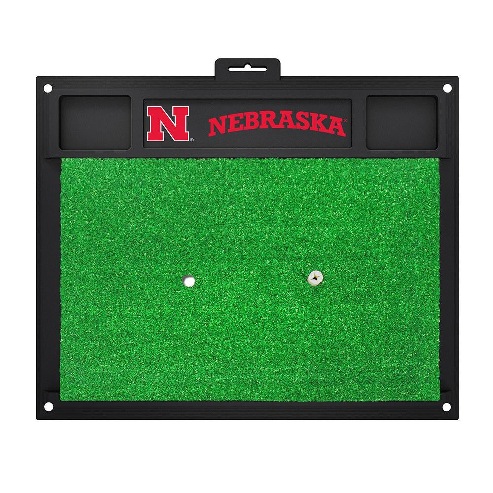 Nebraska Cornhuskers Ncaa Golf Hitting Mat (20in L X 17in W)