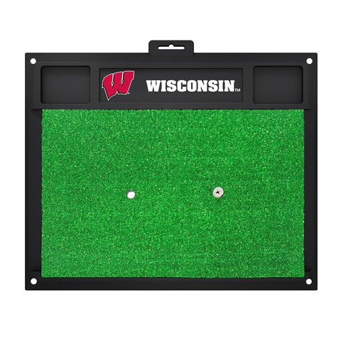 Wisconsin Badgers Ncaa Golf Hitting Mat (20in L X 17in W)