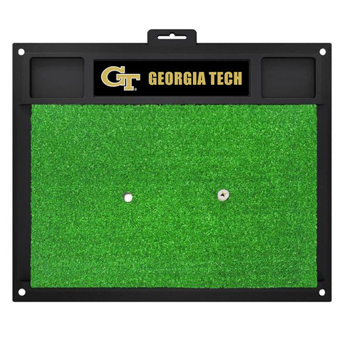 Georgia Tech Yellowjackets Ncaa Golf Hitting Mat (20in L X 17in W)