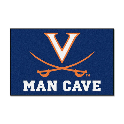 Virginia Cavaliers Ncaa Man Cave "starter" Floor Mat (20in X 30in)