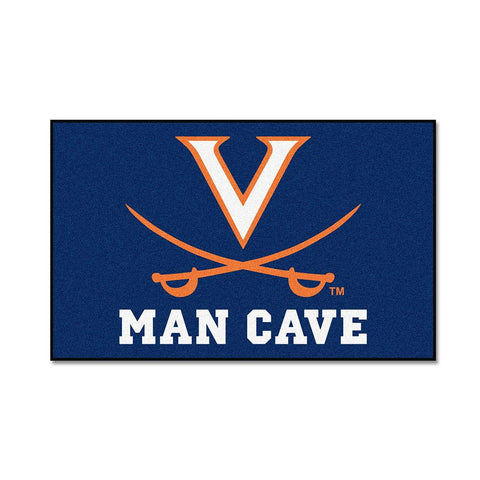 Virginia Cavaliers Ncaa Man Cave "ulti-mat" Floor Mat (60in X 96in)