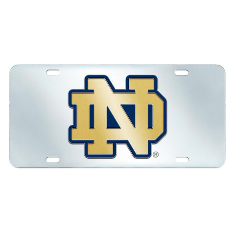 Notre Dame Fighting Irish Ncaa License Plate-inlaid