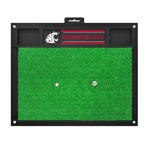 Washington State Cougars Ncaa Golf Hitting Mat (20in L X 17in W)