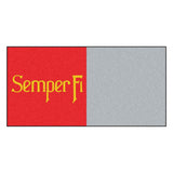 Us Marines Armed Forces Team Logo Carpet Tiles