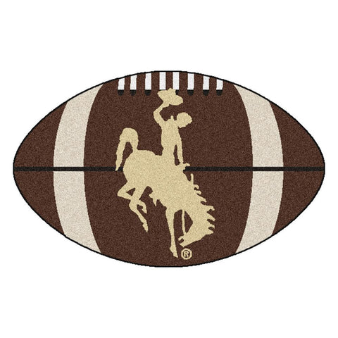 Wyoming Cowboys Ncaa "football" Floor Mat (22"x35")