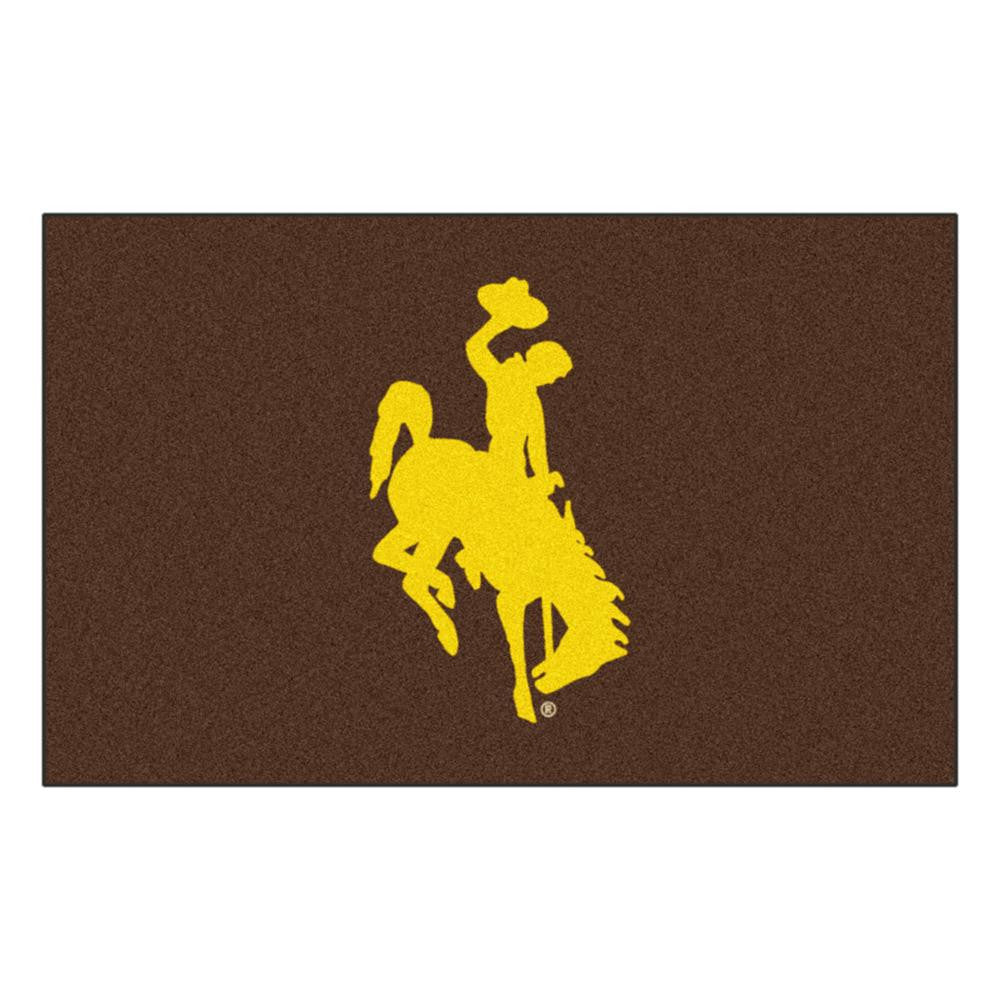 Wyoming Cowboys Ncaa "ulti-mat" Floor Mat (5x8')