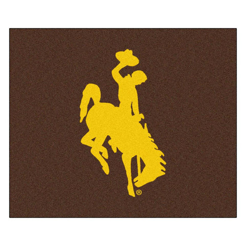 Wyoming Cowboys Ncaa "tailgater" Floor Mat (5'x6')