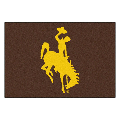 Wyoming Cowboys Ncaa "starter" Floor Mat (20"x30")