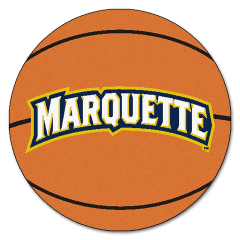 Marquette Golden Eagles Ncaa "basketball" Round Floor Mat (29")