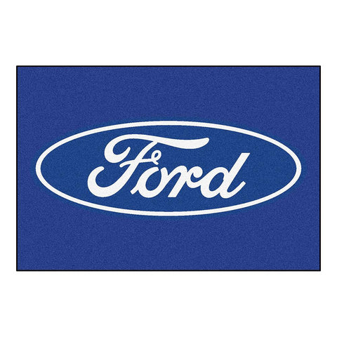 Ford "ford Oval"  5x8 Rug (60"x92")