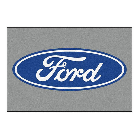 Ford "ford Oval"  5x8 Rug (60"x92")