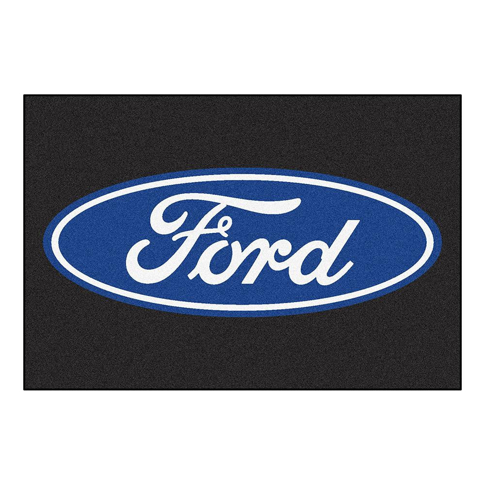 Ford "ford Oval"  5x8 Rug (60"x92")