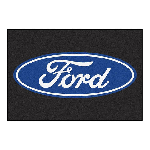 Ford "ford Oval"  5x8 Rug (60"x92")