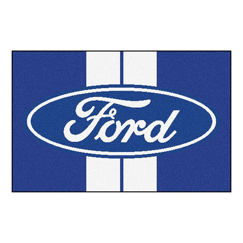 Ford "ford Oval With Stripes"  Starter Floor Mat (20"x30")