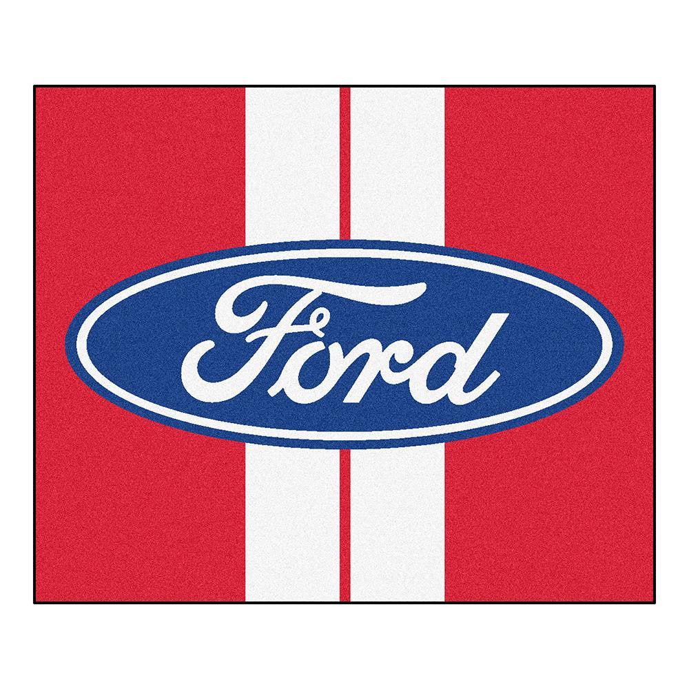 Ford "ford Oval With Stripes"  Tailgater Floor Mat (5'x6')