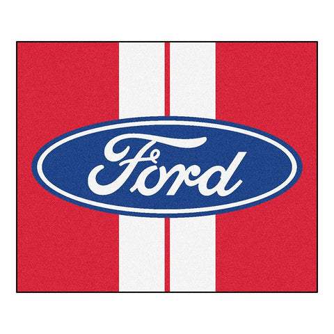 Ford "ford Oval With Stripes"  Tailgater Floor Mat (5'x6')