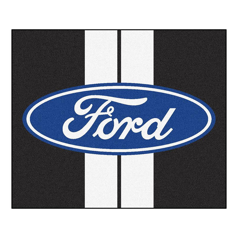 Ford "ford Oval With Stripes"  Tailgater Floor Mat (5'x6')
