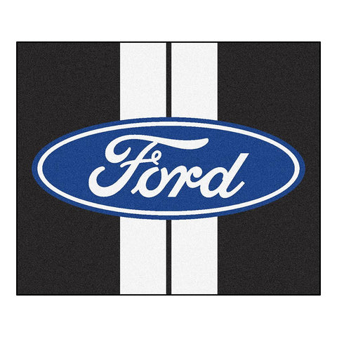 Ford "ford Oval With Stripes"  Tailgater Floor Mat (5'x6')