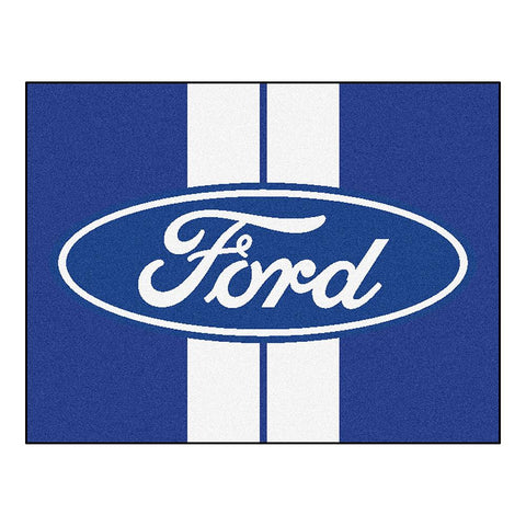 Ford "ford Oval With Stripes"  All-star Mat (34"x45")