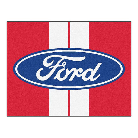 Ford "ford Oval With Stripes"  All-star Mat (34"x45")